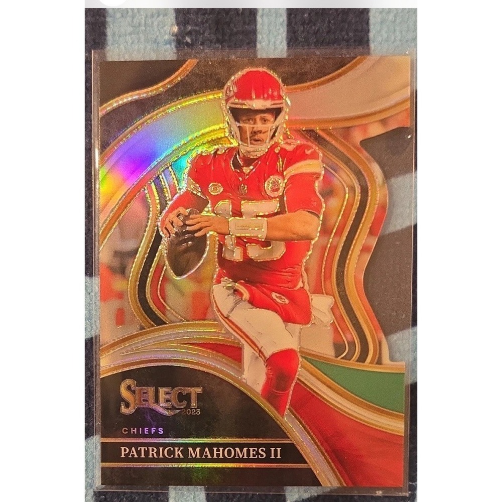 2023 Panini Select -Club Level Patrick Mahomes II #226 Black&Green Prizm Die-Cut
